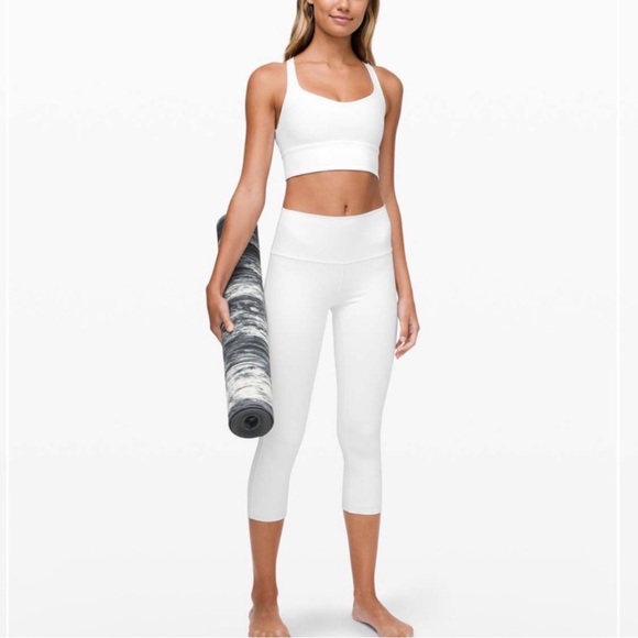 Lululemon Free to Be Wild Long Line Bra Gray | Size 6 - Picture 4 of 12